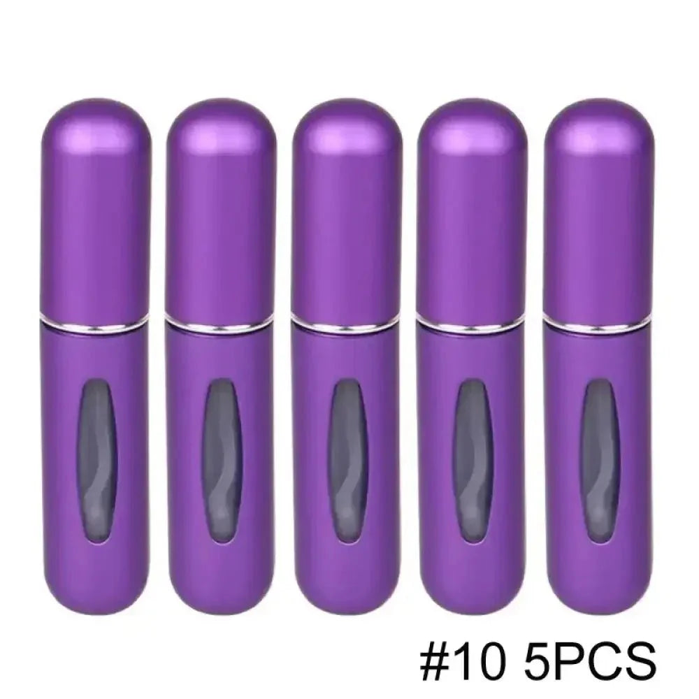 1/5/10PCS 5ml Portable Perfume Atomizer Mini Perfume Bottle Sample Spray Bottling Dispenser Cosmetics Travel Container - Update AvenueSUNANTH Super Deals Store14:10001878614:1000187861/5/10PCS 5ml Portable Perfume Atomizer Mini Perfume Bottle Sample Spray Bottling Dispenser Cosmetics Travel Container - Update AvenuesClear