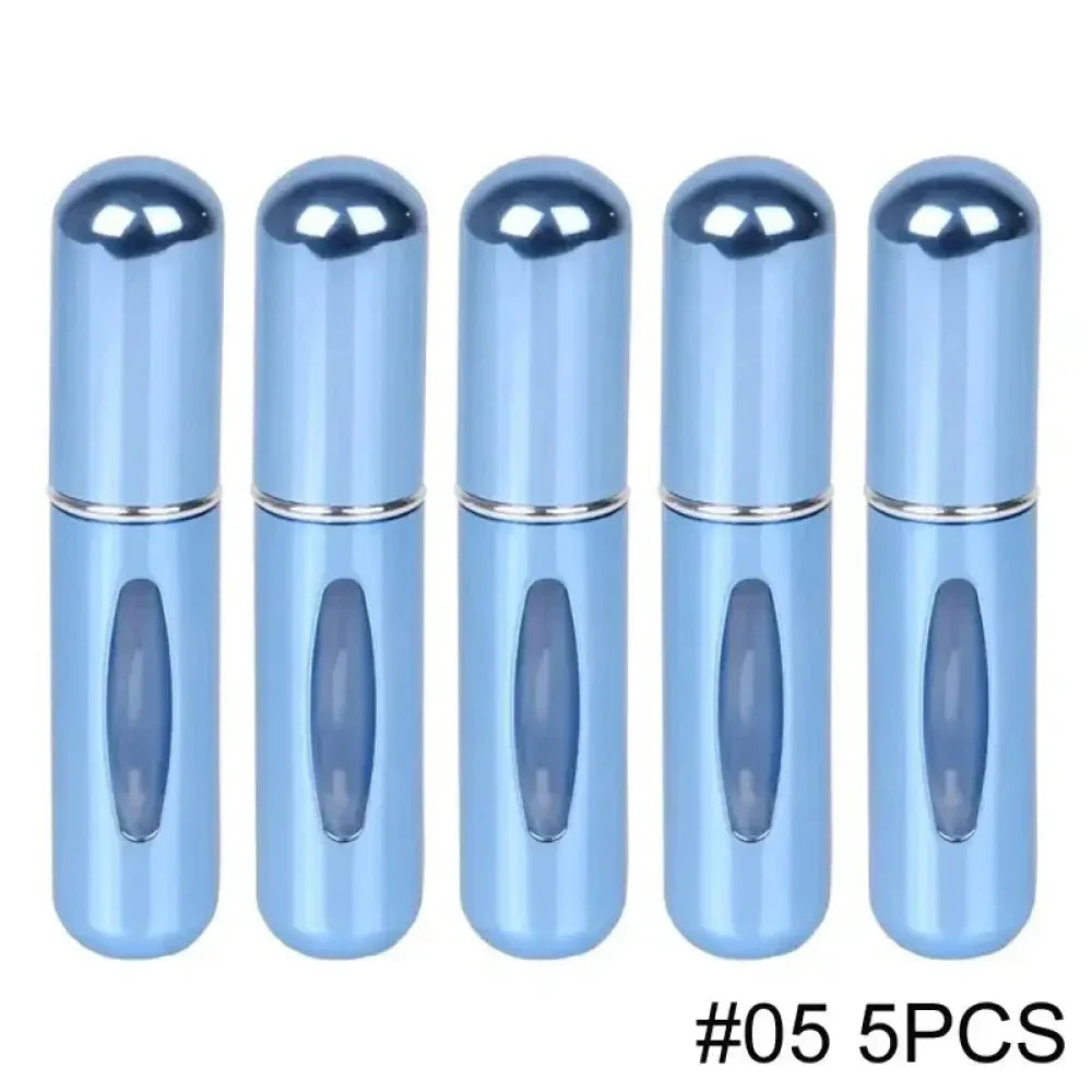 1/5/10PCS 5ml Portable Perfume Atomizer Mini Perfume Bottle Sample Spray Bottling Dispenser Cosmetics Travel Container - Update AvenueSUNANTH Super Deals Store14:20000487014:2000048701/5/10PCS 5ml Portable Perfume Atomizer Mini Perfume Bottle Sample Spray Bottling Dispenser Cosmetics Travel Container - Update AvenuesDEEP BLUE