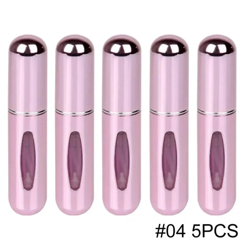 1/5/10PCS 5ml Portable Perfume Atomizer Mini Perfume Bottle Sample Spray Bottling Dispenser Cosmetics Travel Container - Update AvenueSUNANTH Super Deals Store14:20000488914:2000048891/5/10PCS 5ml Portable Perfume Atomizer Mini Perfume Bottle Sample Spray Bottling Dispenser Cosmetics Travel Container - Update Avenuesarmy green