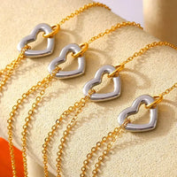 18K Gold - Plated Heart Bracelet - Update AvenueBraceletsTrendsi10050075267137310050075267137318K Gold - Plated Heart BraceletGold