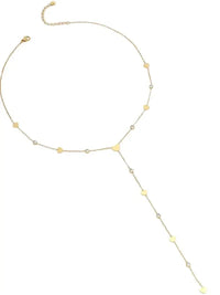 18K Gold-Plated Heart Zircon Necklace