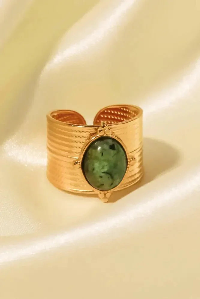 18K Gold - Plated Wide Open Ring - Update AvenueRingTrendsi10010020973080210010020973080218K Gold - Plated Wide Open RingSage