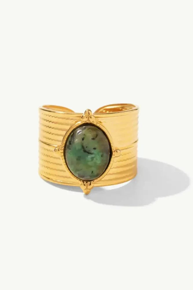 18K Gold - Plated Wide Open Ring - Update AvenueRingTrendsi10010020973080210010020973080218K Gold - Plated Wide Open RingSage