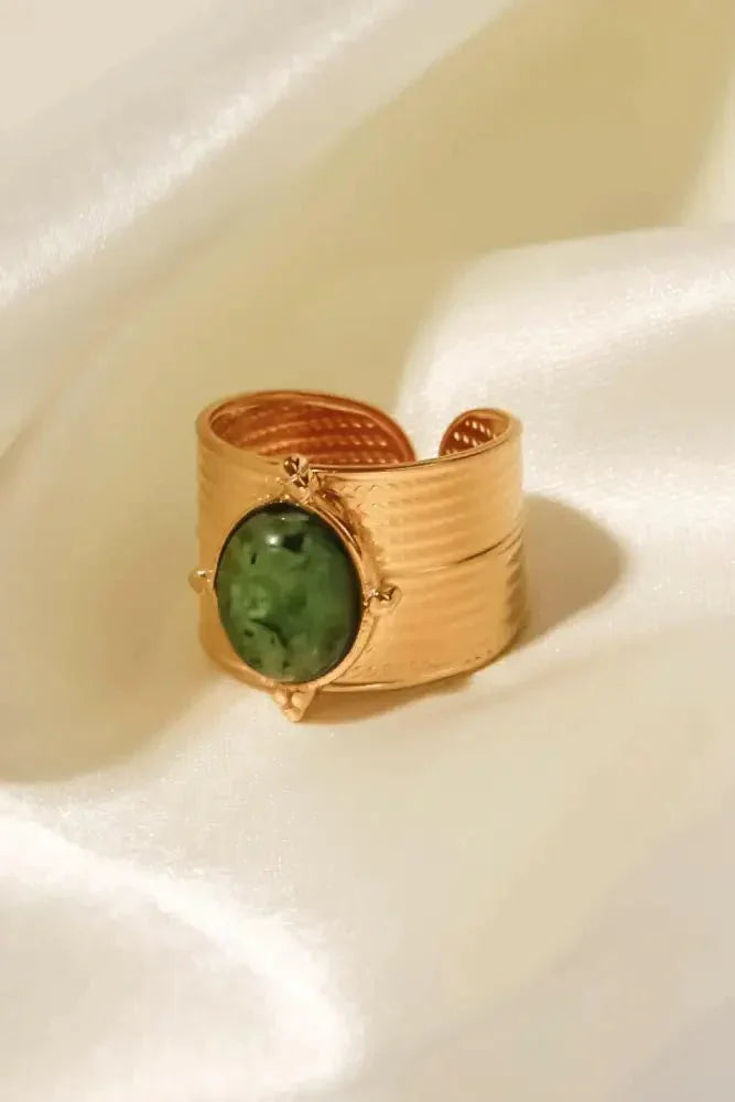 18K Gold - Plated Wide Open Ring - Update AvenueRingTrendsi10010020973080210010020973080218K Gold - Plated Wide Open RingSage