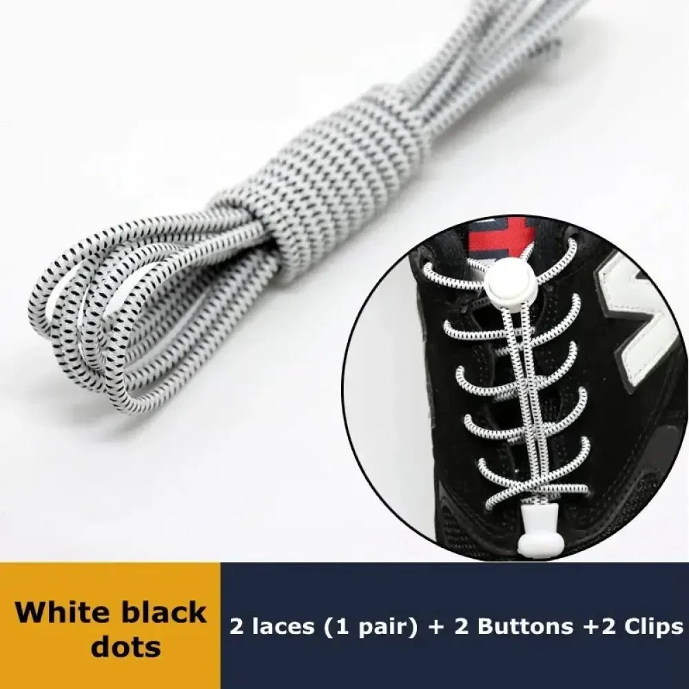 1Pair Shoelaces for Sneaker Elastic No Tie Shoe Laces Stretching Lock Lazy Laces Quick Rubber Shoelace Round Shoestrings - Update AvenueSMATLELF SHOELACE Store14:10001878614:1000187861Pair Shoelaces for Sneaker Elastic No Tie Shoe Laces Stretching Lock Lazy Laces Quick Rubber Shoelace Round Shoestrings - Update AvenuesClear