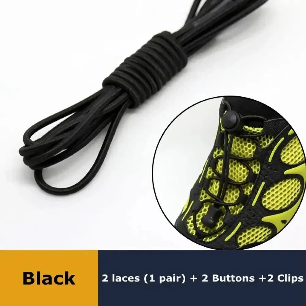 1Pair Shoelaces for Sneaker Elastic No Tie Shoe Laces Stretching Lock Lazy Laces Quick Rubber Shoelace Round Shoestrings - Update AvenueSMATLELF SHOELACE Store14:19314:1931Pair Shoelaces for Sneaker Elastic No Tie Shoe Laces Stretching Lock Lazy Laces Quick Rubber Shoelace Round Shoestrings - Update Avenuesblack