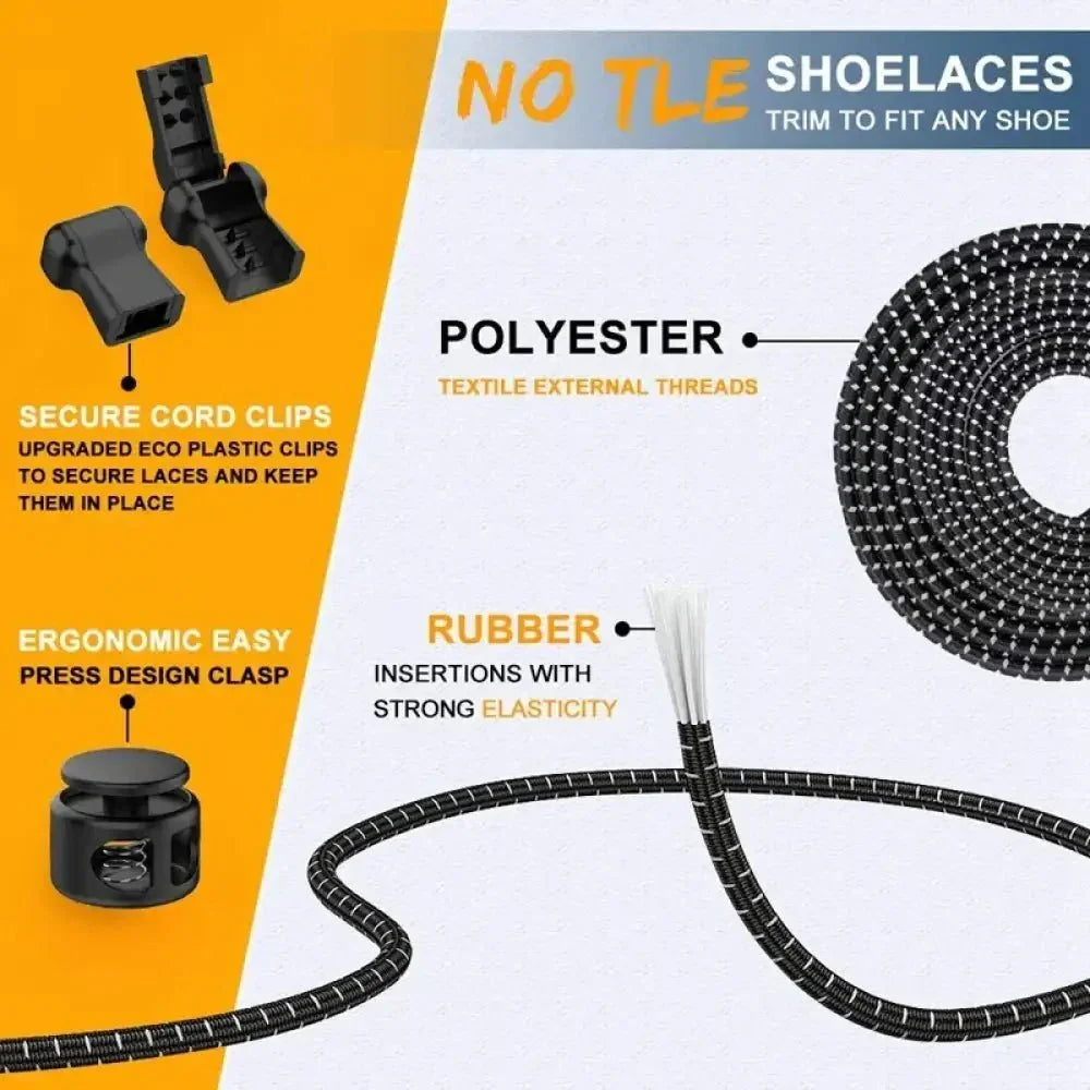 1Pair Shoelaces for Sneaker Elastic No Tie Shoe Laces Stretching Lock Lazy Laces Quick Rubber Shoelace Round Shoestrings - Update AvenueSMATLELF SHOELACE Store14:36545814:3654581Pair Shoelaces for Sneaker Elastic No Tie Shoe Laces Stretching Lock Lazy Laces Quick Rubber Shoelace Round Shoestrings - Update AvenuesBrown