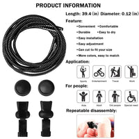 1Pair Shoelaces for Sneaker Elastic No Tie Shoe Laces Stretching Lock Lazy Laces Quick Rubber Shoelace Round Shoestrings - Update AvenueSMATLELF SHOELACE Store14:36545814:3654581Pair Shoelaces for Sneaker Elastic No Tie Shoe Laces Stretching Lock Lazy Laces Quick Rubber Shoelace Round Shoestrings - Update AvenuesBrown