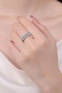 2.5 Carat Moissanite 925 Sterling Silver Ring