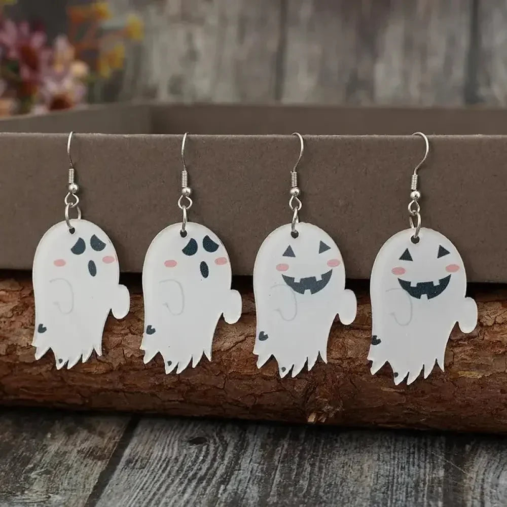 2 Piece Alloy Acrylic Ghost Dangle Earrings - Update AvenueHalloweenTrendsi10050079297268310050079297268302ae6260 - 88de - 4780 - 9e6a - f7ca4f09c901 - MaxWhite