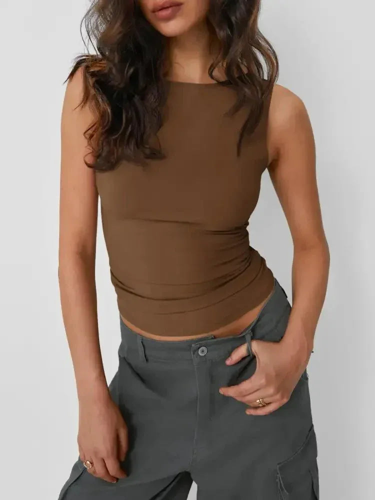 2 Piece Round Neck Tank - Update AvenueTrendsi10010072956715110010072956715189d6e729 - f3c6 - 4633 - 9db9 - 944eaa01c505 - Max - OriginBrown & White