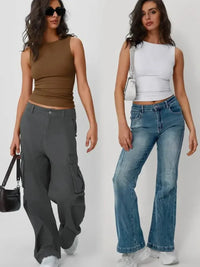 2 Piece Round Neck Tank - Update AvenueTrendsi100100729567151100100729567151e6017250 - 744a - 4782 - 905d - bba1292ab80f - Max - OriginBrown & White