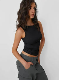 2 Piece Round Neck Tank - Update AvenueTrendsi1001007295676511001007295676513940deaa - e696 - 4e0c - a221 - ade354163ecb - Max - OriginBlack & Tan