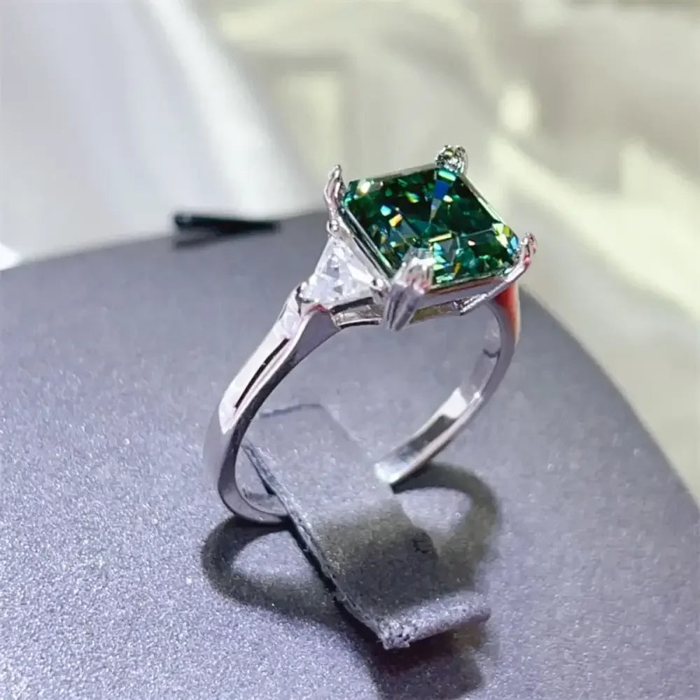 3 Carat Moissanite 925 Sterling Silver Ring