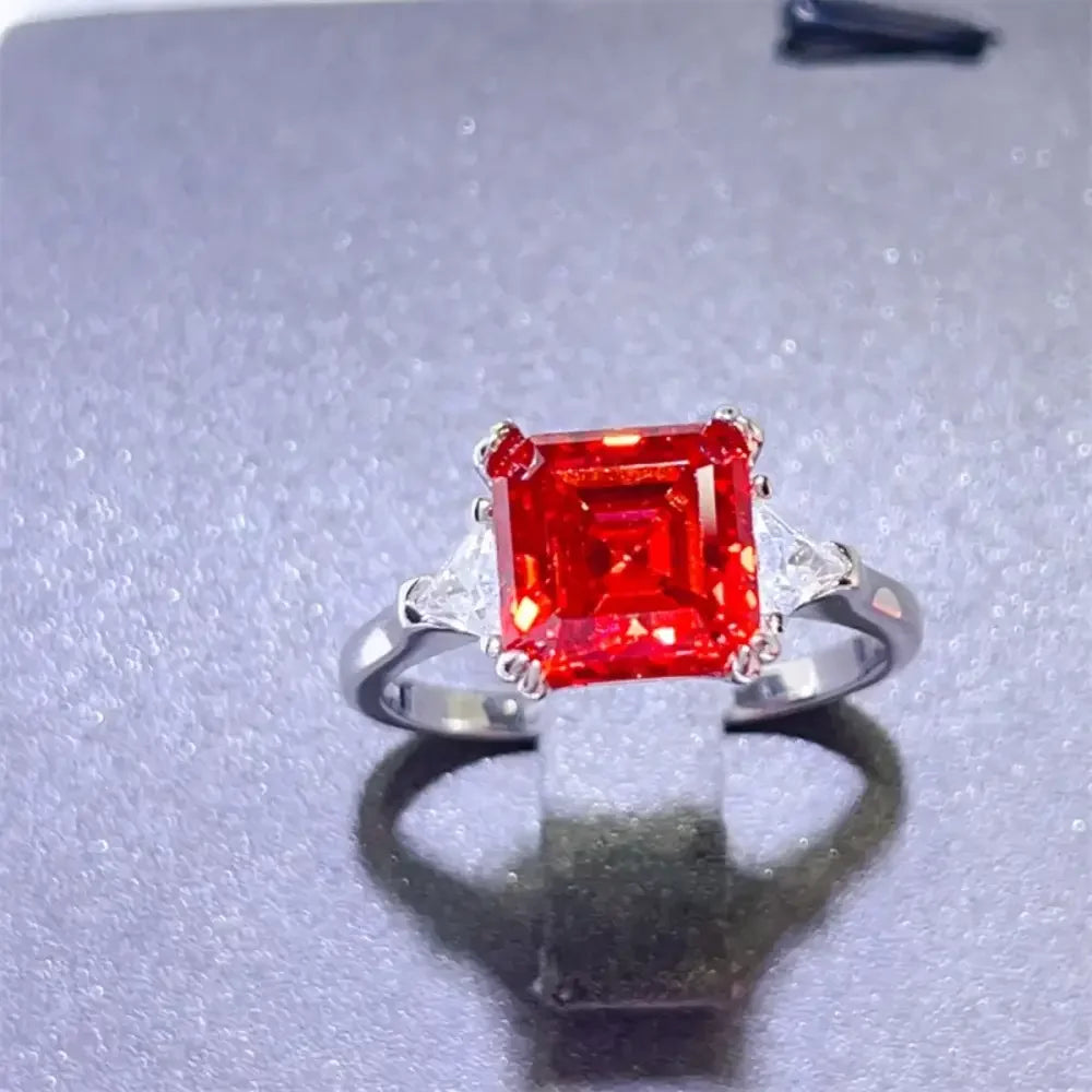 3 Carat Moissanite 925 Sterling Silver Ring
