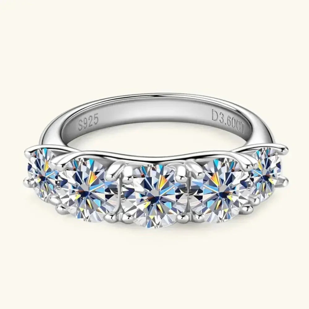 3.6 Carat Moissanite 925 Sterling Silver Ring - Update AvenueRingTrendsi1005004825019451005004825019453.6 Carat Moissanite 925 Sterling Silver RingSilver
