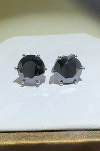 4 Carat Moissanite 925 Sterling Silver Stud Earrings