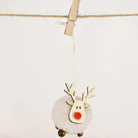4-Piece Reindeer Hanging Widgets