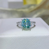 5 Carat Moissanite 925 Sterling Silver Ring