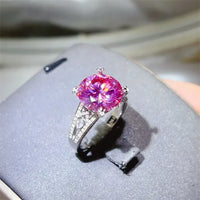 5 Carat Moissanite 925 Sterling Silver Ring