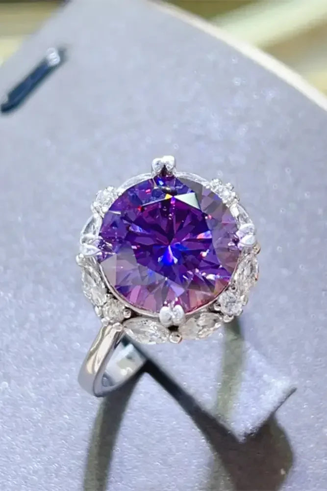 5 Carat Moissanite 925 Sterling Silver Ring