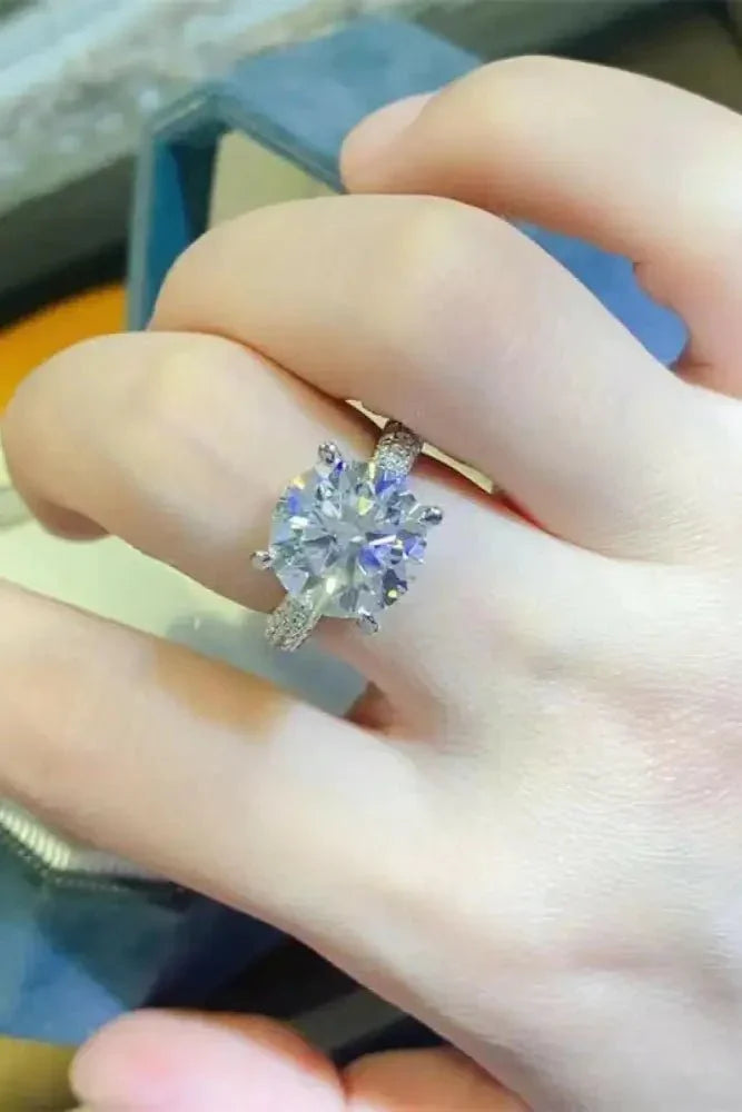 5 Carat Moissanite 925 Sterling Silver Ring - Update AvenueRingTrendsi1013005835392061013005835392065 Carat Moissanite 925 Sterling Silver RingSilver