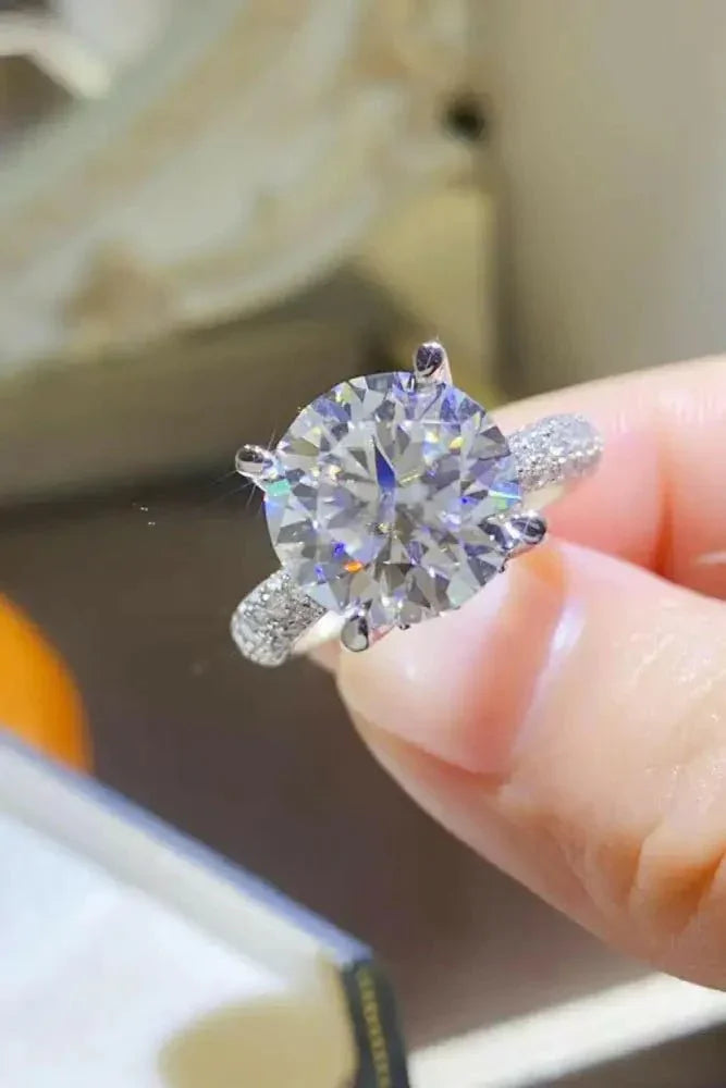 5 Carat Moissanite 925 Sterling Silver Ring - Update AvenueRingTrendsi1013005835392061013005835392065 Carat Moissanite 925 Sterling Silver RingSilver