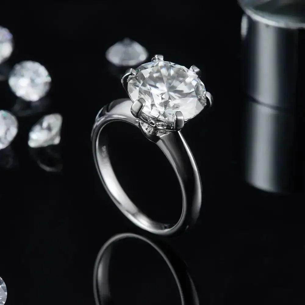 5 Carat Moissanite 925 Sterling Silver Ring - Update AvenueRingTrendsi1013009868608911013009868608915 Carat Moissanite 925 Sterling Silver RingSilver