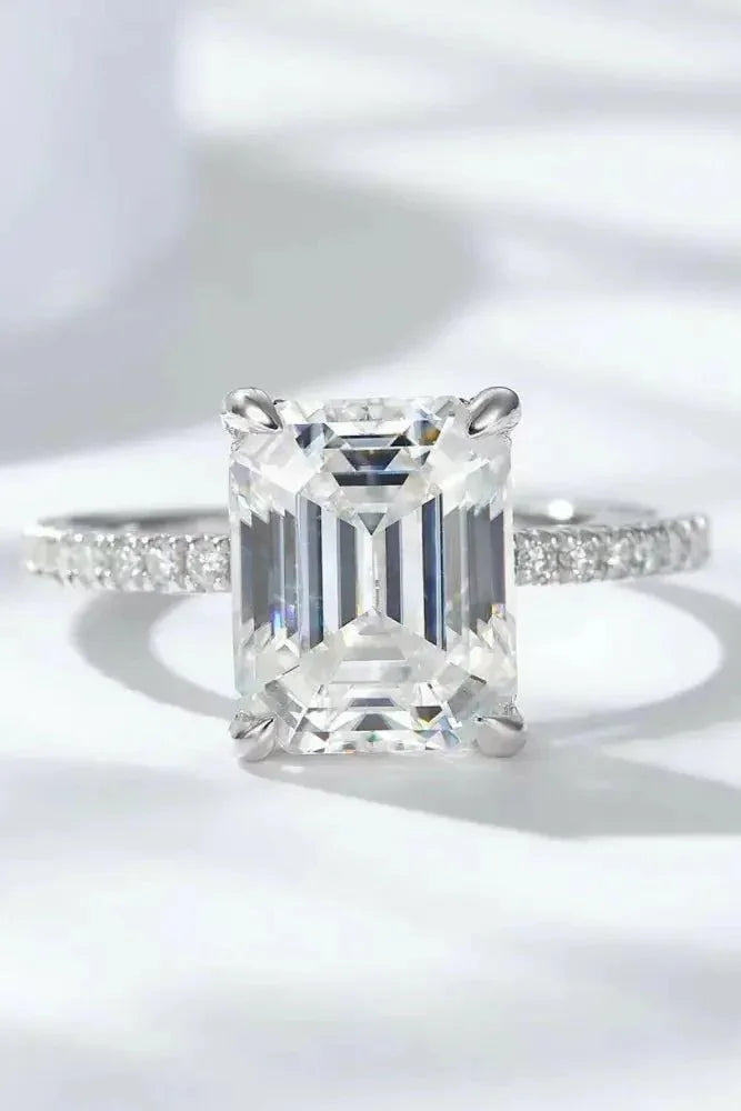 5 Carat Moissanite Side Stone Ring - Update AvenueRingTrendsi1013006286820641013006286820645 Carat Moissanite Side Stone RingSilver
