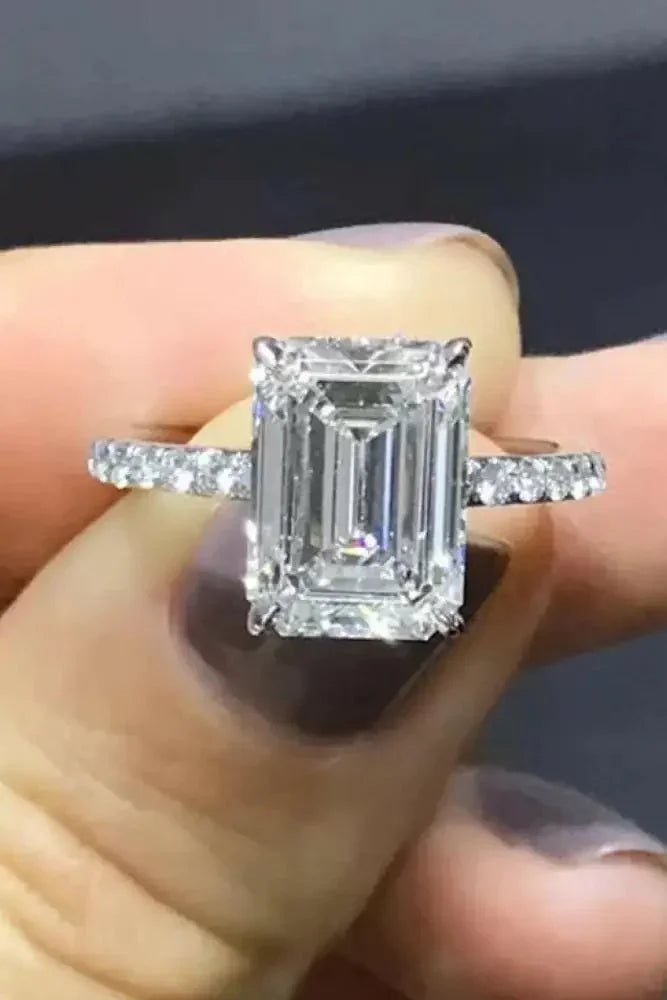 5 Carat Moissanite Side Stone Ring - Update AvenueRingTrendsi1013006286820641013006286820645 Carat Moissanite Side Stone RingSilver