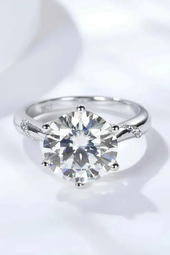 5 Carat Moissanite Solitaire Ring - Update AvenueRingTrendsi1013008311546281013008311546285 Carat Moissanite Solitaire RingSilver