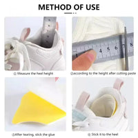 5Pairs Insoles For Shoes Patch Heel Pads For Sport Shoes Adjustable Size Feet Pad Insole Heel Protector Back Sticker Shoe Pad - Update AvenueJimi Shoes Store14:19314:1935Pairs Insoles For Shoes Patch Heel Pads For Sport Shoes Adjustable Size Feet Pad Insole Heel Protector Back Sticker Shoe Pad - Update Avenuesblack