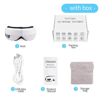 6D Smart Eye Massager Vibration Hot Airbag Compress Eye Care Instrument Bluetooth Music Eye Massage Glasses Eye Relax Fatigue - Update AvenueRaiuleko Official Store14:20000213014:2000021306D Smart Eye Massager Vibration Hot Airbag Compress Eye Care Instrument Bluetooth Music Eye Massage Glasses Eye Relax Fatigue - Update AvenuesIvory
