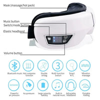 6D Smart Eye Massager Vibration Hot Airbag Compress Eye Care Instrument Bluetooth Music Eye Massage Glasses Eye Relax Fatigue - Update AvenueRaiuleko Official Store14:20000213014:2000021306D Smart Eye Massager Vibration Hot Airbag Compress Eye Care Instrument Bluetooth Music Eye Massage Glasses Eye Relax Fatigue - Update AvenuesIvory