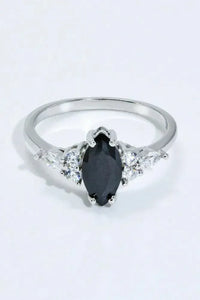 925 Sterling Silver Black Agate Ring - Update AvenueRingTrendsi100100260542338100100260542338925 Sterling Silver Black Agate RingBlack