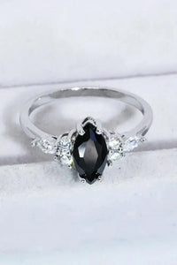 925 Sterling Silver Black Agate Ring - Update AvenueRingTrendsi100100260542338100100260542338925 Sterling Silver Black Agate RingBlack