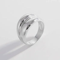 925 Sterling Silver Bulging Ring - Update AvenueRingTrendsi100500064221741100500064221741925 Sterling Silver Bulging RingSilver