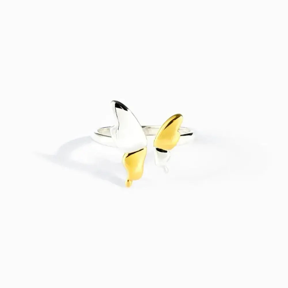925 Sterling Silver Butterfly Ring