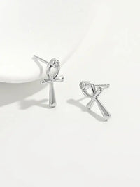 925 Sterling Silver Inland Zircon Earrings