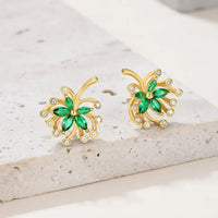 925 Sterling Silver Moissanite Stud Earrings