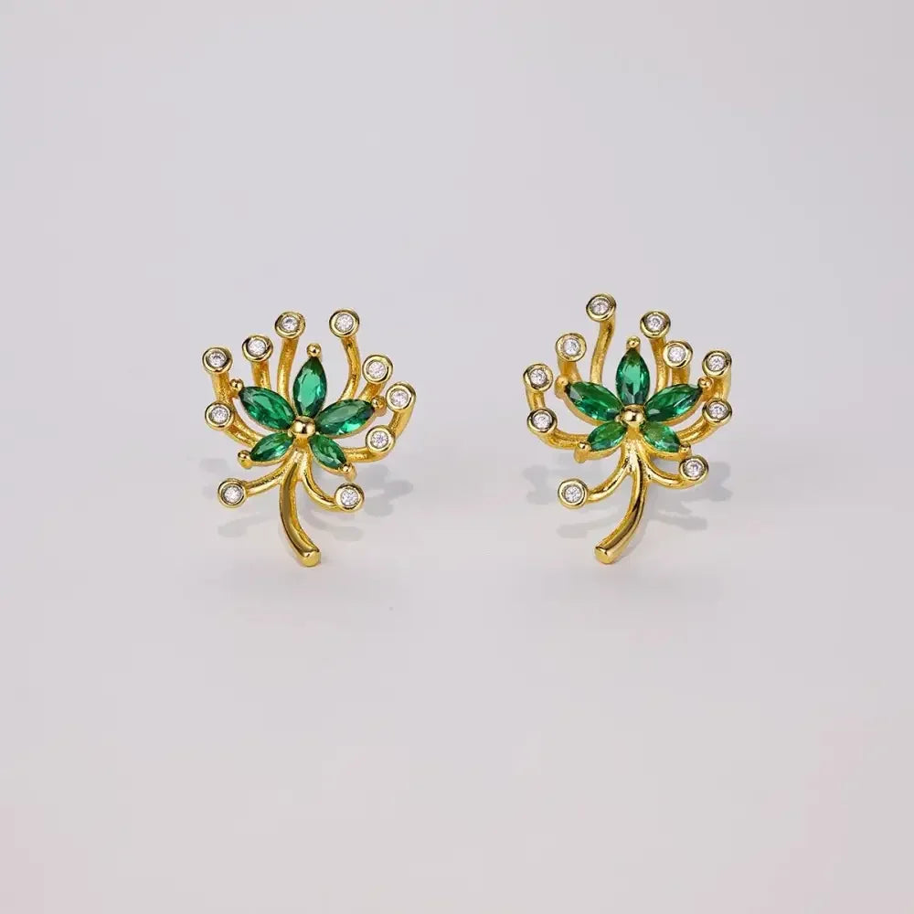 925 Sterling Silver Moissanite Stud Earrings