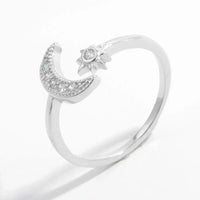 925 Sterling Silver Moon Open Ring - Update AvenueRingTrendsi100500064971768100500064971768925 Sterling Silver Moon Open RingSilver