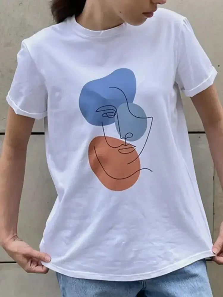 Abstract Face Graphic Casual Round Neck T-Shirt - Update AvenueT-ShirtsTrendsi10010071470625110010071470625126859d24 - 00fe - 470c - ba36 - 000382ffd9c6 - Max - OriginLight Blue