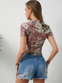 Abstract Print Ruffled Mock Neck Crop T-Shirt - Update AvenueT-ShirtsTrendsi100100347947634100100347947634c81873ae - 3d50 - 490d - 8518 - 33eca940cfac - Max - OriginDusty Pink