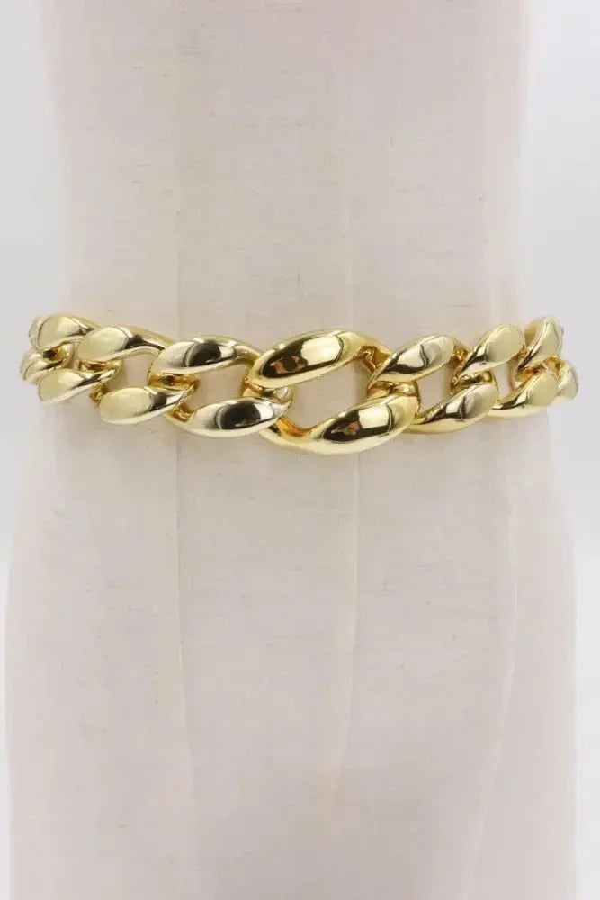 Acrylic Chain Belt - Update AvenueTrendsi101300396527757101300396527757Acrylic Chain BeltGold