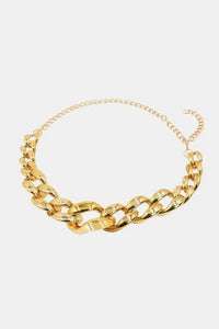 Acrylic Chain Belt - Update AvenueTrendsi101300396527757101300396527757Acrylic Chain BeltGold