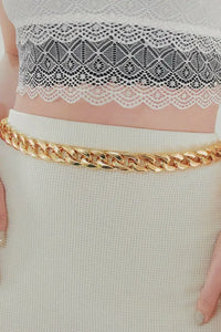 Adjustable Curb Chain Belt