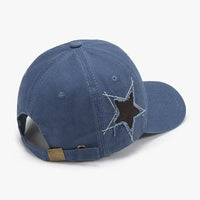 Adjustable Star Raw Hem Cap - Update AvenueTrendsi100500213021971100500213021971Adjustable Star Raw Hem CapMedium