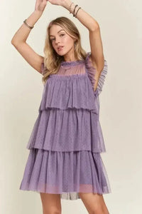 ADORA Layered Ruffled Cap Sleeve Mesh Dress - Update AvenueTrendsi1001004491112301001004491112302a680477 - 1c47 - 4cbe - 82ed - 35f139753104 - MaxMauve