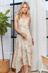 ADORA Printed Spaghetti Strap Midi Dress - Update AvenueBoho VibesTrendsi100100543931384100100543931384c433a0fc8faf436abf2eb50714f1fdf9 - Max - OriginLT TAUPE